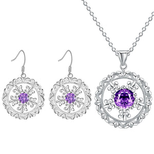 Silver Jewelry Set LST401