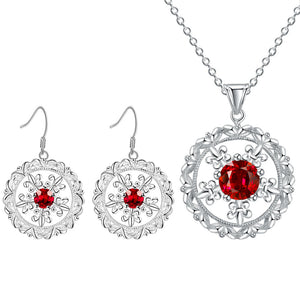 Silver Jewelry Set LST402