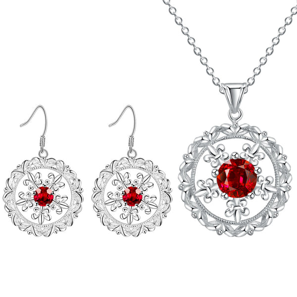 Silver Jewelry Set LST402