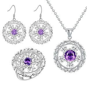 Silver Jewelry Set LST403