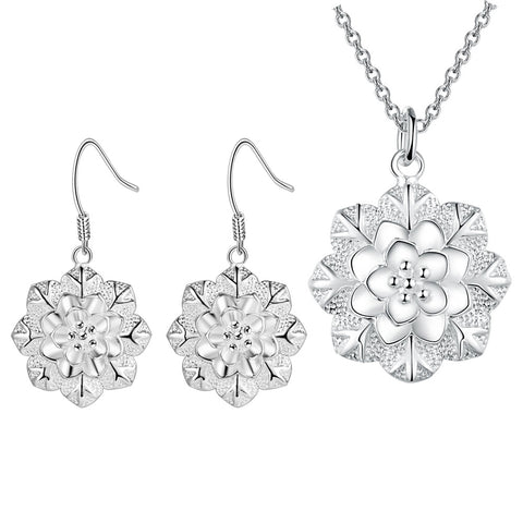 Silver Jewelry Set LST407