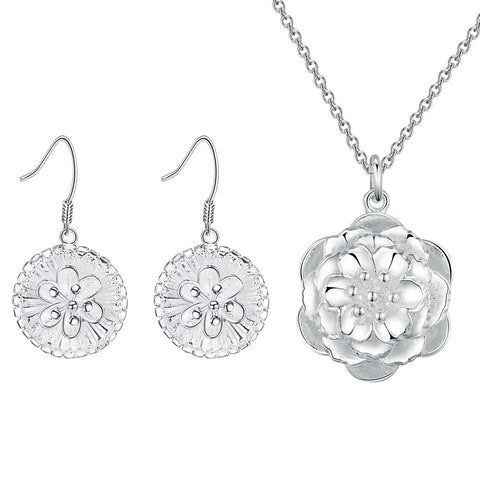 Silver Jewelry Set LST408