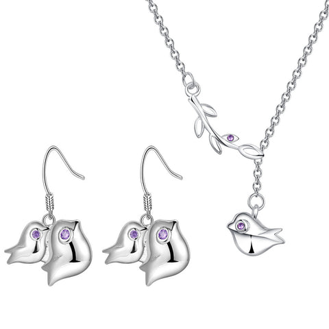 Silver Jewelry Set LST415