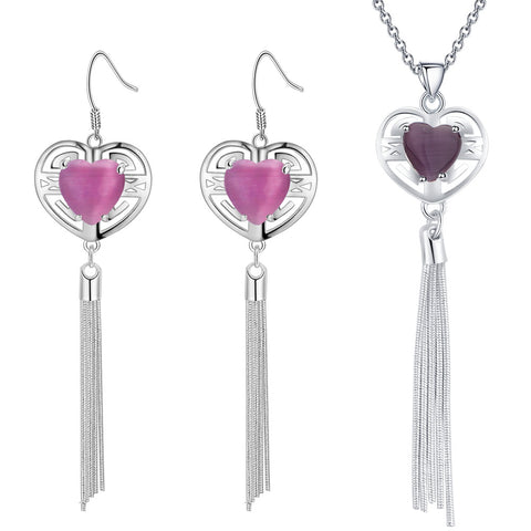 Silver Jewelry Set LST417