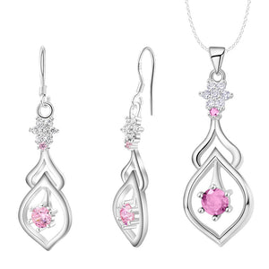 Silver Jewelry Set LST432