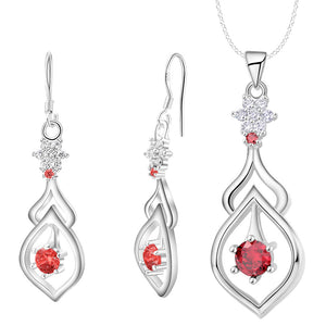 Silver Jewelry Set LST433