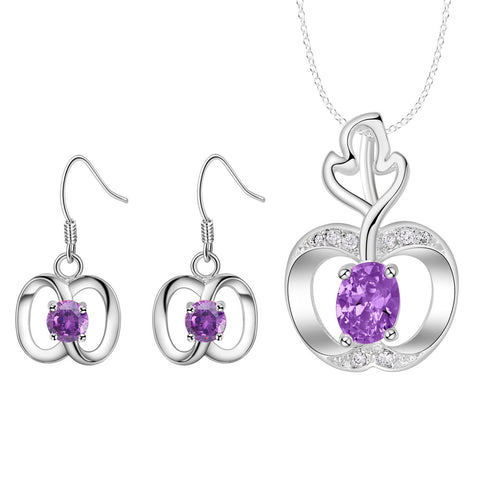 Silver Jewelry Set LST437