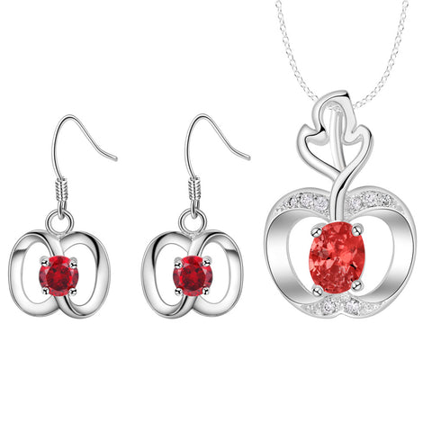 Silver Jewelry Set LST438