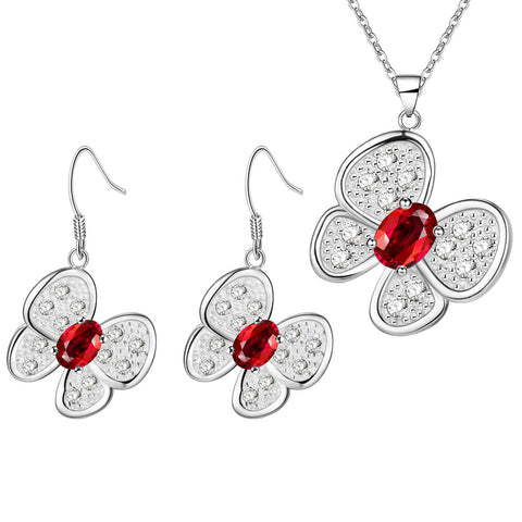 Silver Jewelry Set LST440