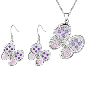 Silver Jewelry Set LST441