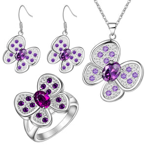 Silver Jewelry Set LST442