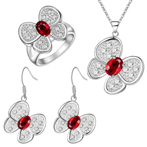 Silver Jewelry Set LST443