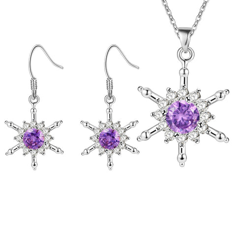 Silver Jewelry Set LST449