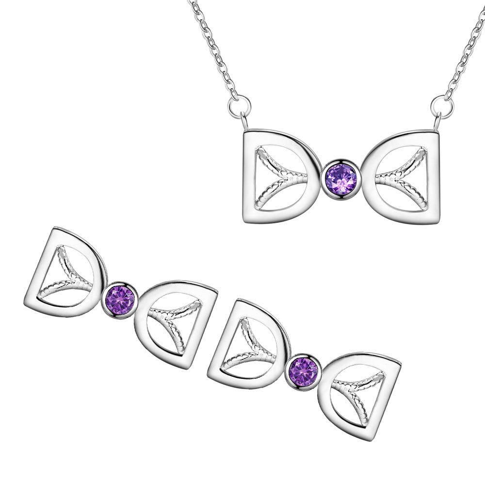 Silver Jewelry Set LST452