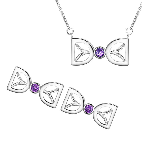 Silver Jewelry Set LST452