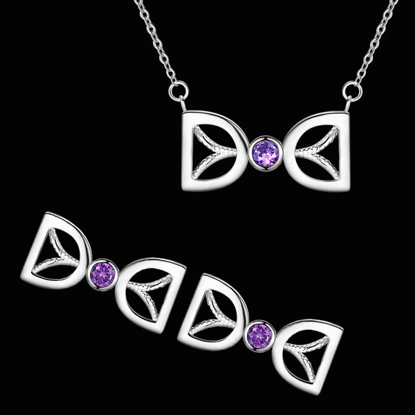 Silver Jewelry Set LST452