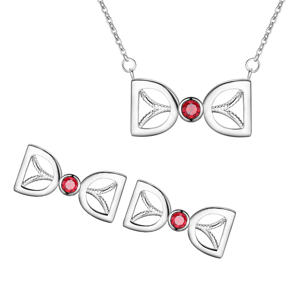 Silver Jewelry Set LST453