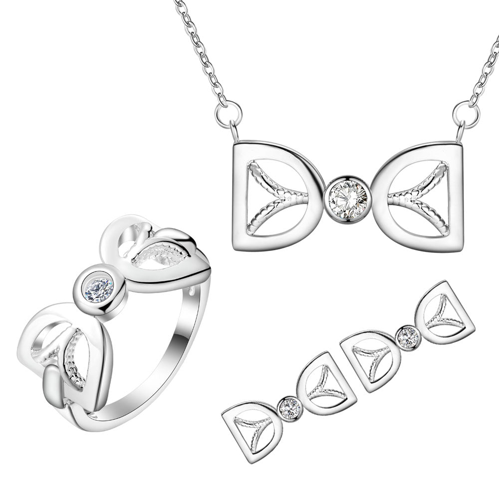 Silver Jewelry Set LST454