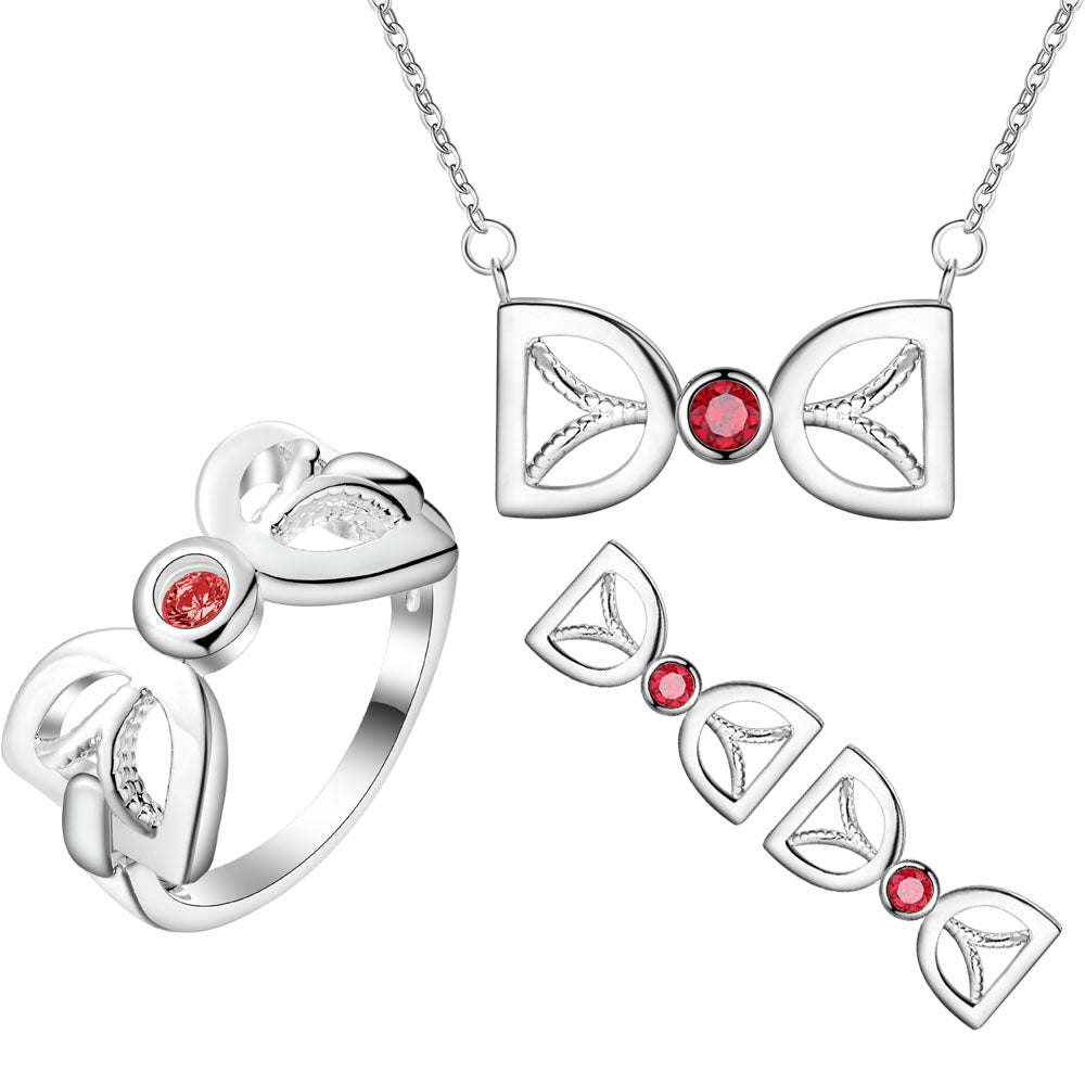 Silver Jewelry Set LST456