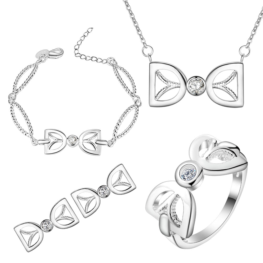 Silver Jewelry Set LST457