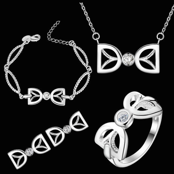 Silver Jewelry Set LST457