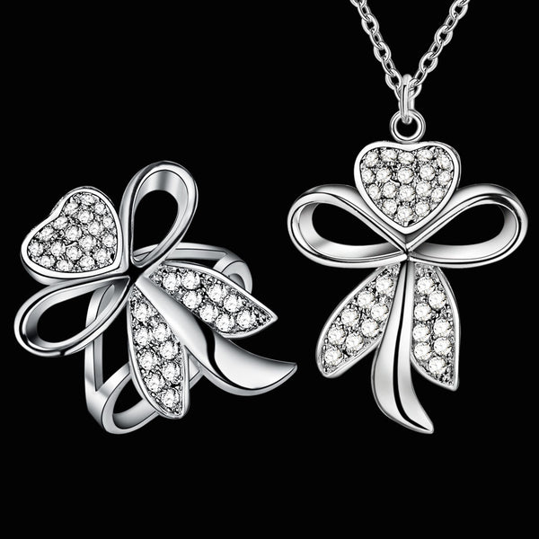 Silver Jewelry Set LST462