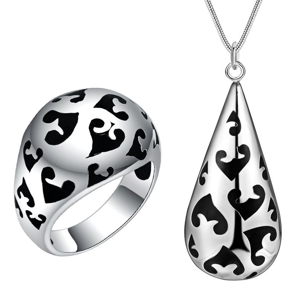 Silver Jewelry Set LST466