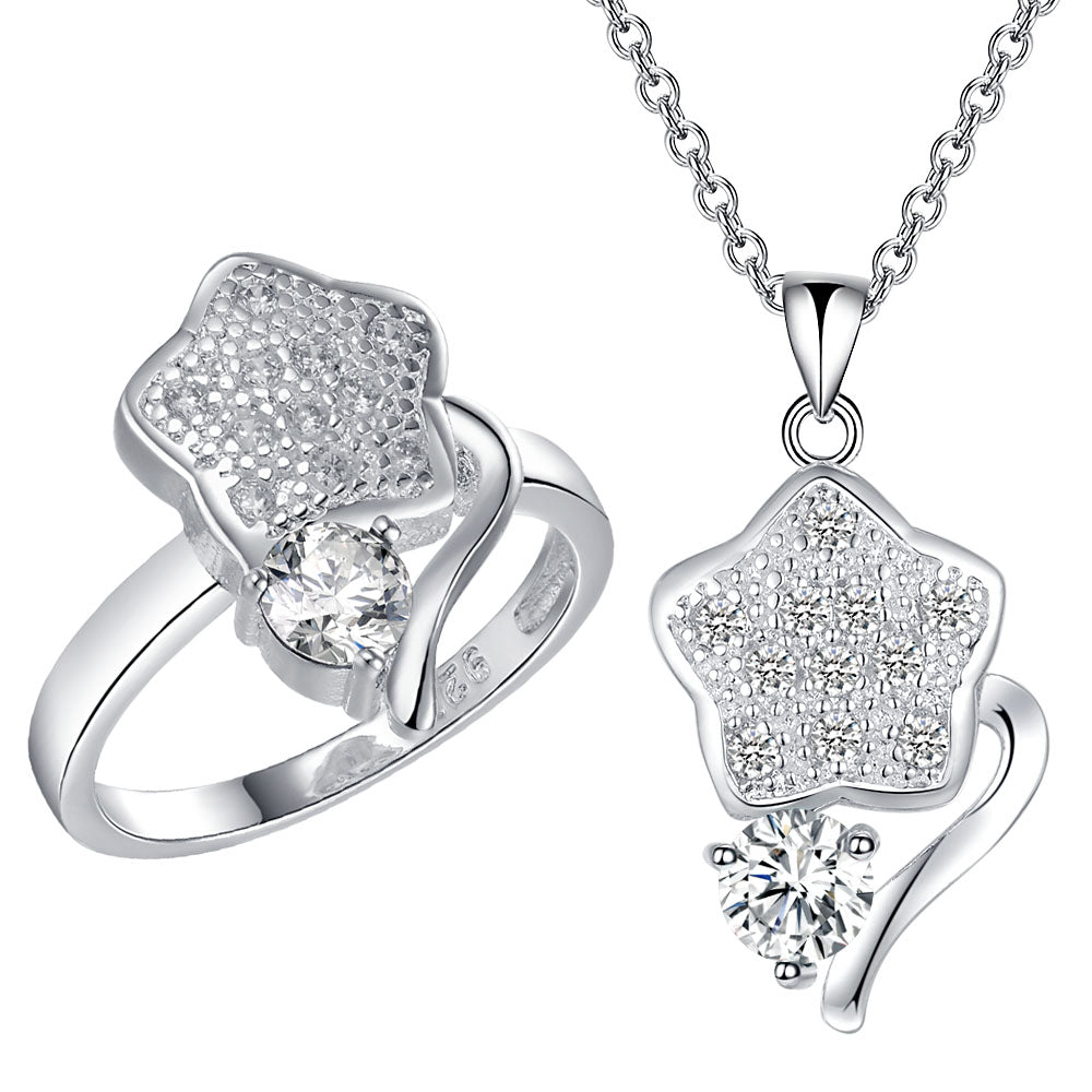 Silver Jewelry Set LST470