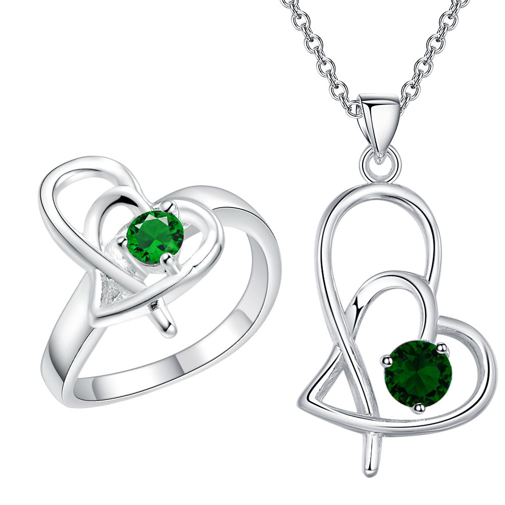 Silver Jewelry Set LST474