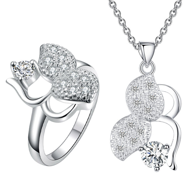 Silver Jewelry Set LST475