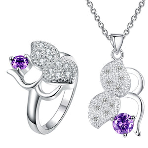 Silver Jewelry Set LST478