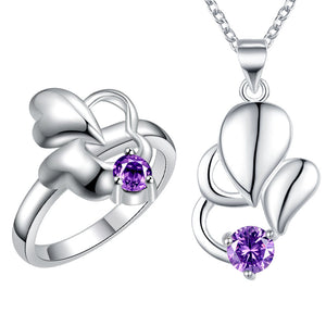 Silver Jewelry Set LST479