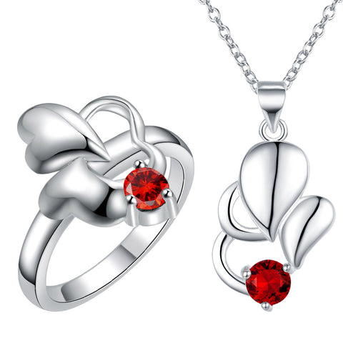 Silver Jewelry Set LST482