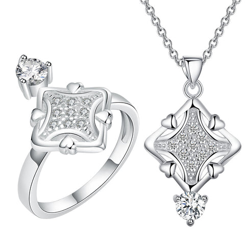 Silver Jewelry Set LST484
