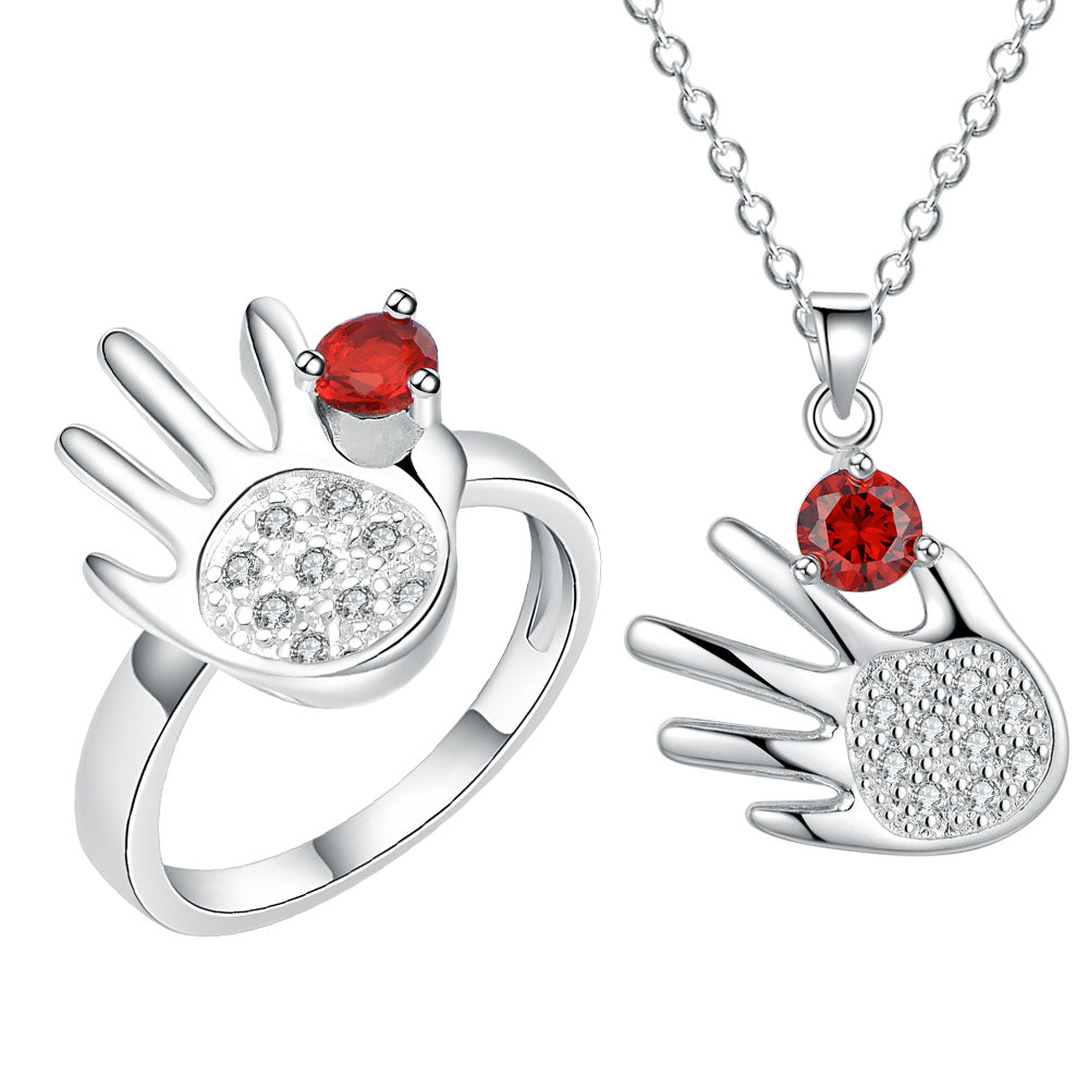 Silver Jewelry Set LST502