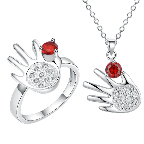 Silver Jewelry Set LST502