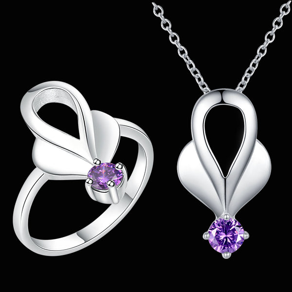 Silver Jewelry Set LST504