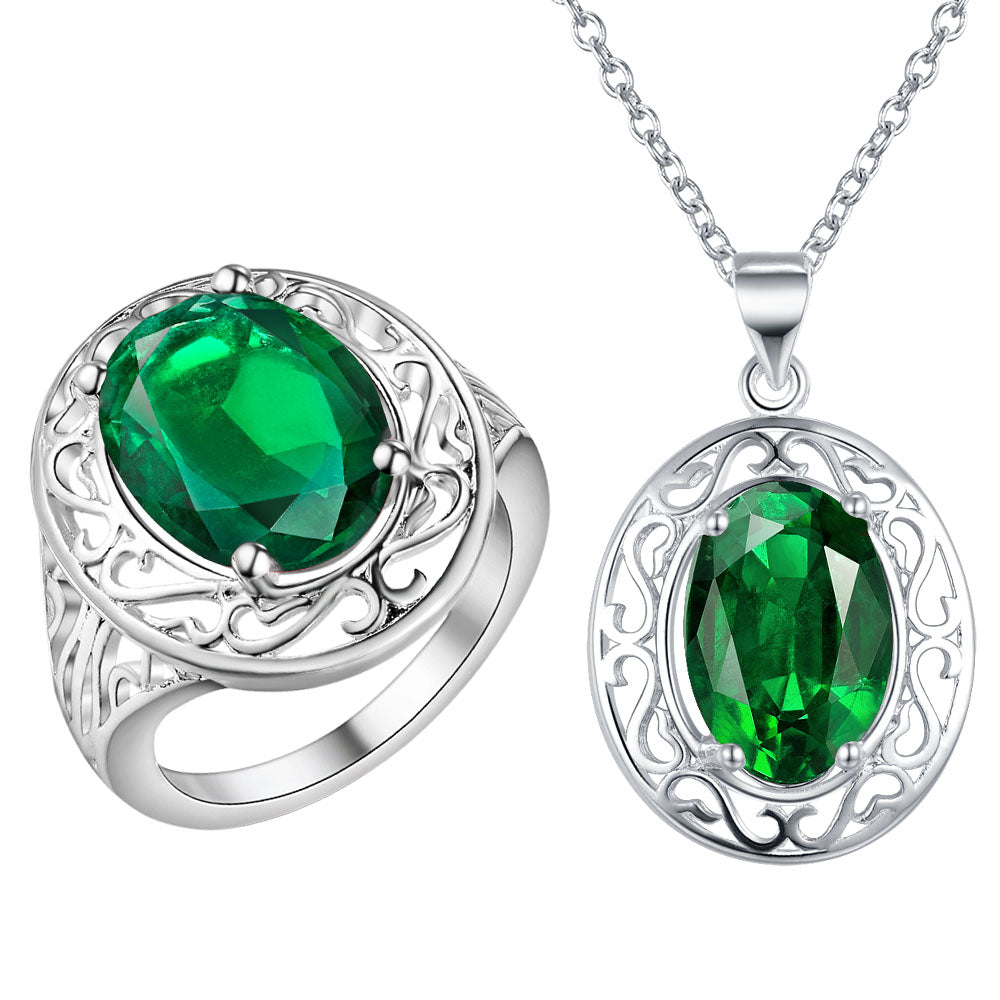 Silver Jewelry Set LST508