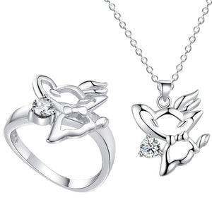 Silver Jewelry Set LST538