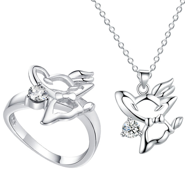 Silver Jewelry Set LST538