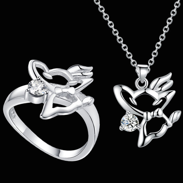 Silver Jewelry Set LST538