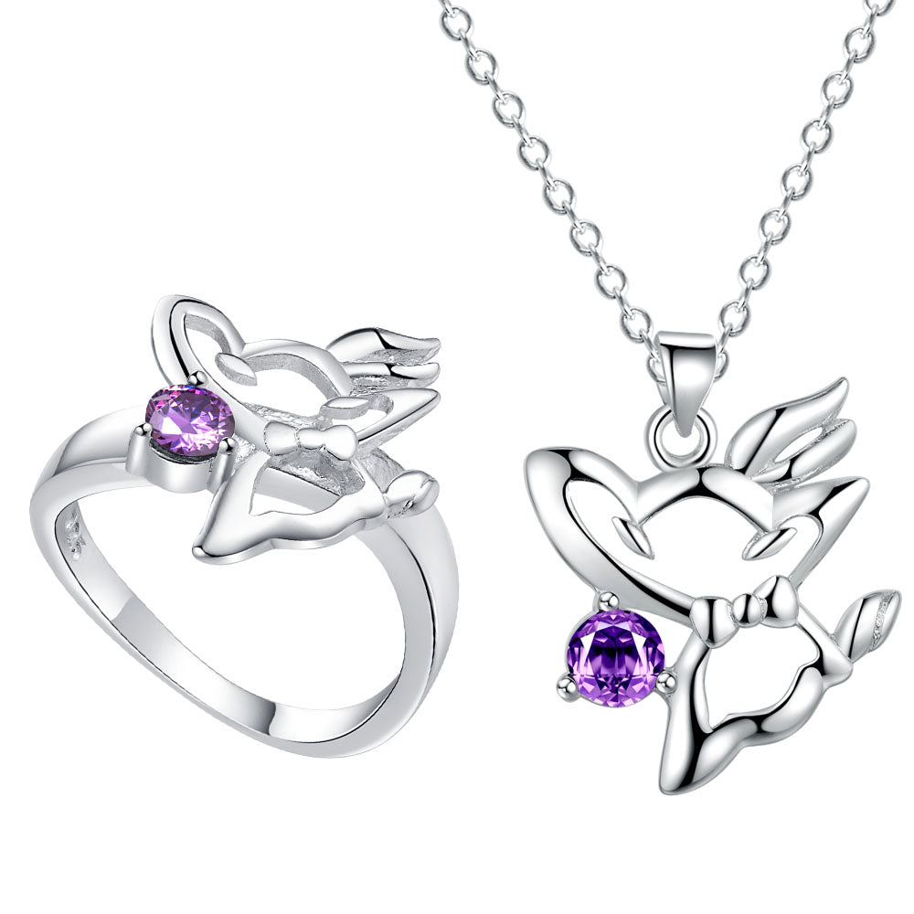 Silver Jewelry Set LST540