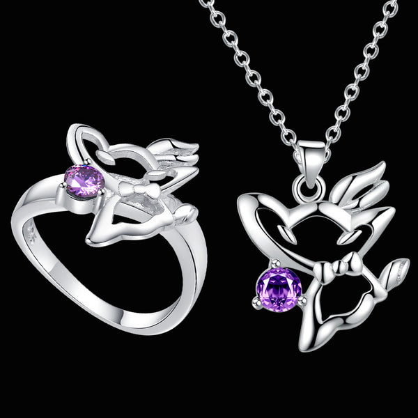 Silver Jewelry Set LST540