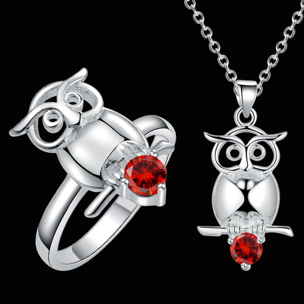 Silver Jewelry Set LST546
