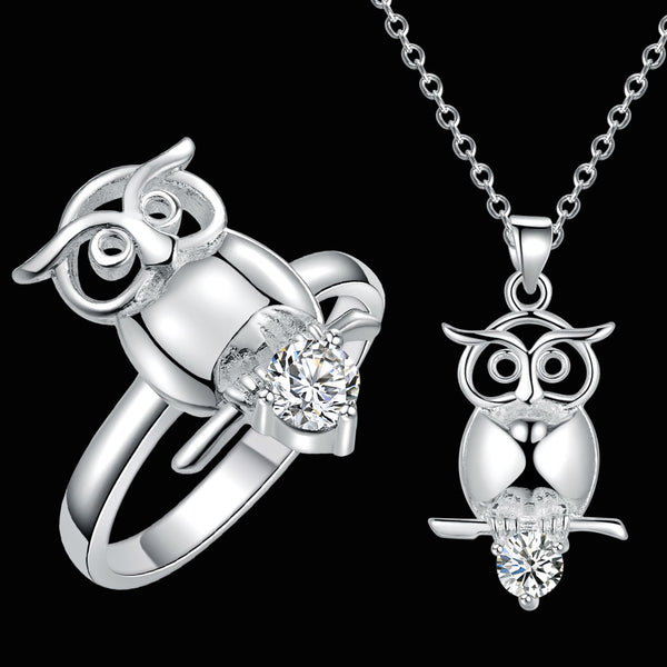Silver Jewelry Set LST547