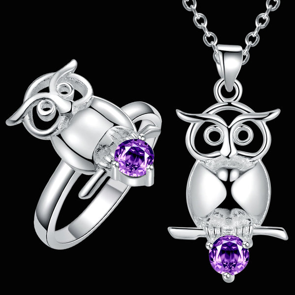Silver Jewelry Set LST548
