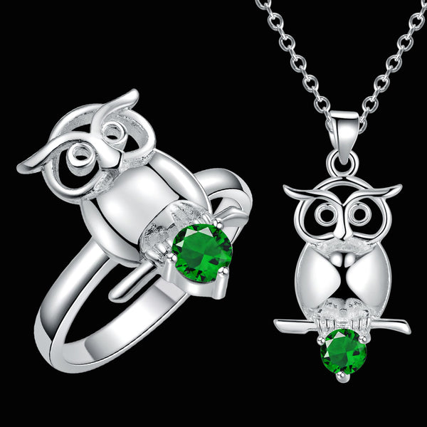 Silver Jewelry Set LST549