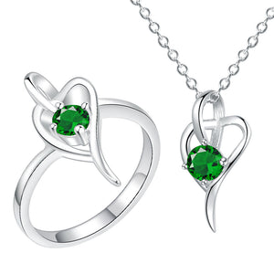 Silver Jewelry Set LST564