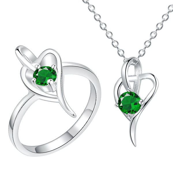 Silver Jewelry Set LST564