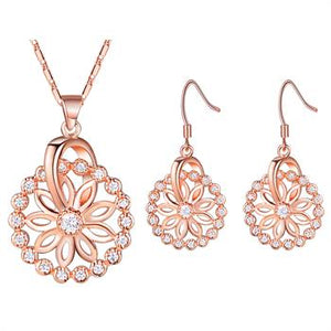 Rose Gold Jewelry Set LST591